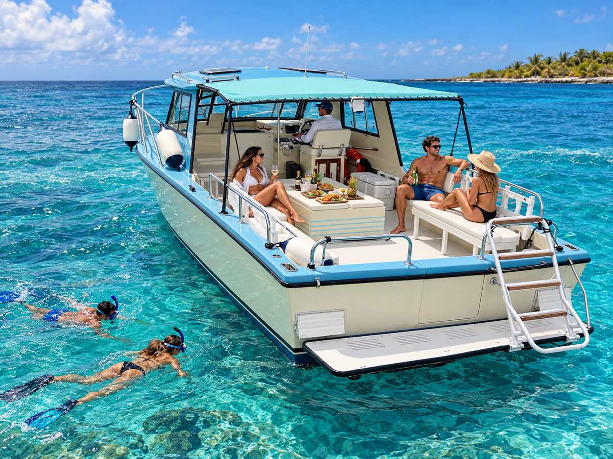 TATICH SEA YOUR WAY private sea day in Cozumel